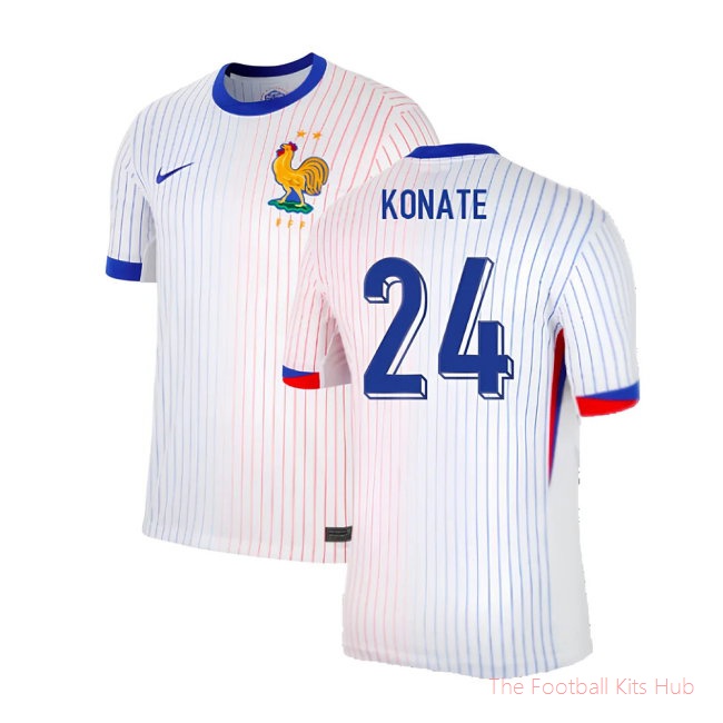 2024-2025 France Away Shirt (Konate 24)-unisoccer store